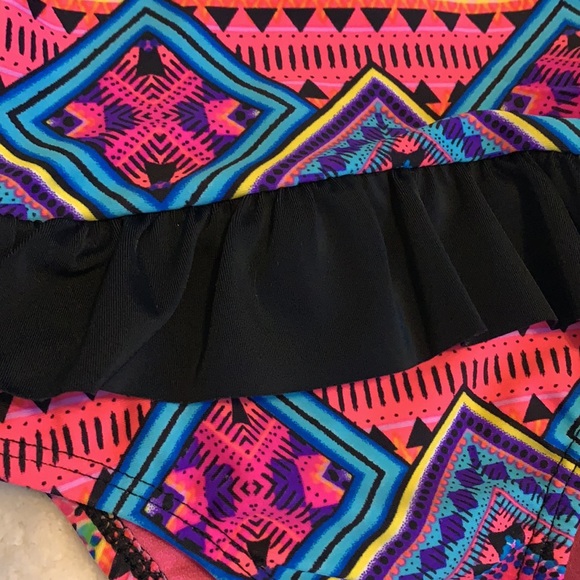 INGEAR Swim Baby Swimsuit 12M EUC Pink Black - Picture 4 of 8